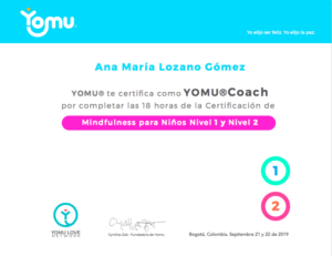 Yomu Coach Certificada