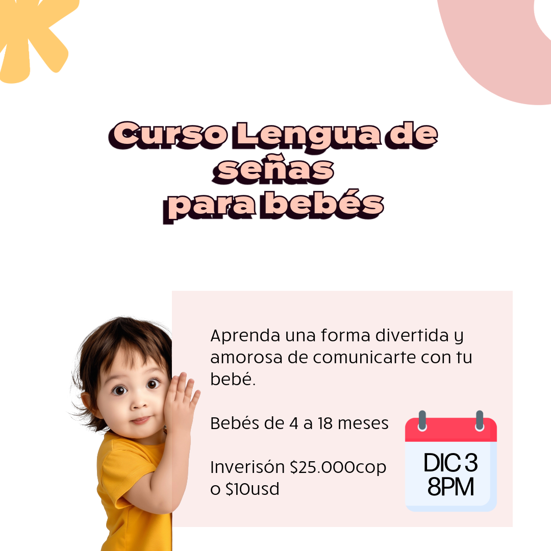 Curso Lengua de Señas de bebés