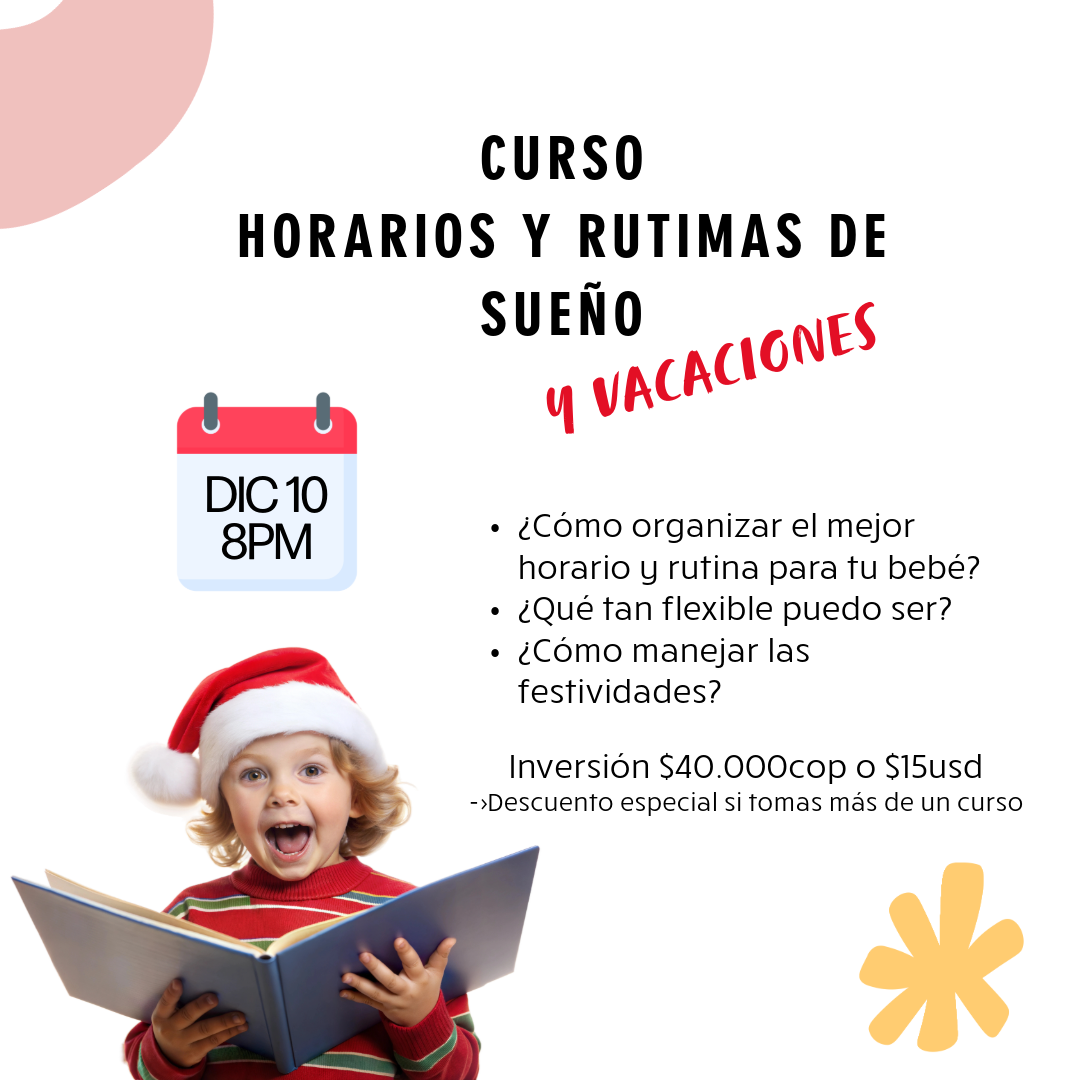 Curso horarios y rutinas de sueño